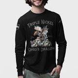 Triple Nickel OH-555 Ohio's Dragon Long Sleeve Tee