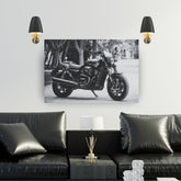 Harley Davidson Motorcycle Metal Poster