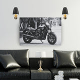 Harley Davidson Motorcycle Metal Poster