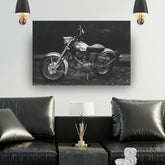 Royal Enfield Motorcycle Metal Poster