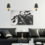 Harley Davidson Motorcycle Metal Poster