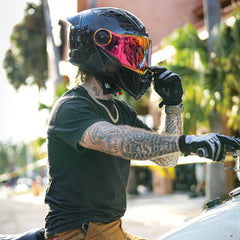 Daytona C6 Pro Modular Helmet | Grey Carbon Fiber