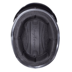 Motorcycle Beanie Style Half Helmet | Hi-Gloss Black