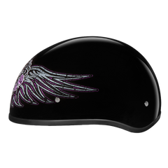 Motorcycle Graphic Half Face Helmet | Barbed Wire Heart