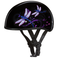 Motorcycle Graphic Half Face Helmet | Dragonfly
