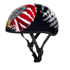 Motorcycle Graphic Half Face Helmet | Freedom 2.0
