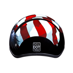 Motorcycle Graphic Half Face Helmet | Freedom