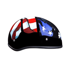 Motorcycle Graphic Half Face Helmet | Freedom