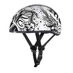 Motorcycle Graphic Half Face Helmet | Lovesee