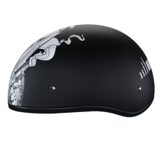 Motorcycle Graphic Half Face Helmet | Make 'Em Pay