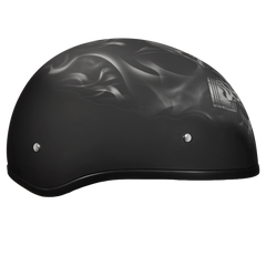 Motorcycle Graphic Half Face Helmet | Pistons Skull