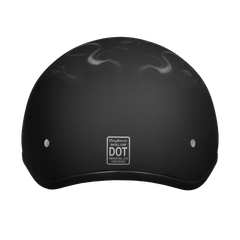 Motorcycle Graphic Half Face Helmet | Pistons Skull