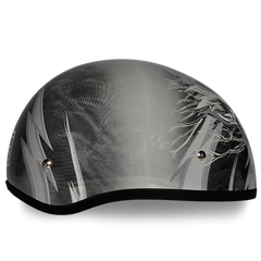 Motorcycle Graphic Half Face Helmet | Thunder