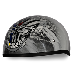 Motorcycle Graphic Half Face Helmet | Thunder