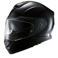 Daytona Detour Full Face Motorcycle Helmet | Hi-Gloss Black