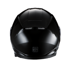 Daytona Detour Full Face Motorcycle Helmet | Hi-Gloss Black