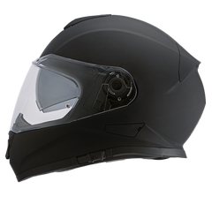 Daytona Detour Full Face Motorcycle Helmet | Dull Black