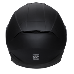 Daytona Detour Full Face Motorcycle Helmet | Dull Black