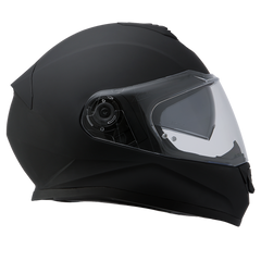 Daytona Detour Full Face Motorcycle Helmet | Dull Black