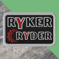 Can-Am Ryker Ryder Embroidered Patch