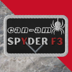 Can-Am Spyder F3 Embroidered Patch