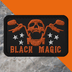 Screaming Skull Embroidered Patch