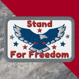 Patriotic American Eagle Embroidered Patch