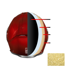 Daytona Glide Modular Motorcycle Helmet | Black Cherry