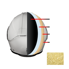 Daytona Glide Modular Motorcycle Helmet | Hi-Gloss White