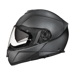 Daytona Glide Modular Motorcycle Helmet | Gun Metal Grey Metallic