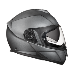 Daytona Glide Modular Motorcycle Helmet | Gun Metal Grey Metallic