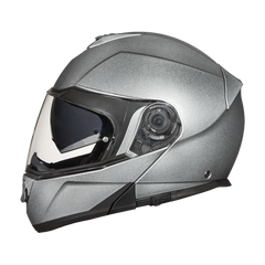 Daytona Glide Modular Motorcycle Helmet | Silver Metallic