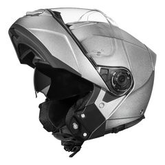 Daytona Glide Modular Motorcycle Helmet | Silver Metallic