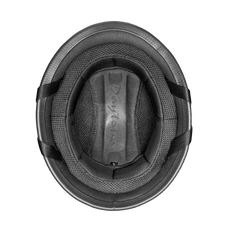 Motorcycle German Style Half Helmet | Dull Black