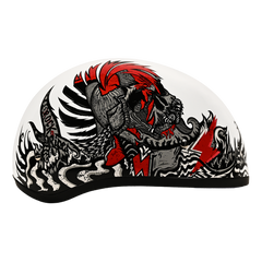 Motorcycle Graphic Half Face Helmet | Rockin' Reaper
