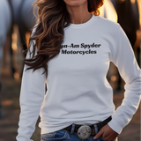 Can-Am Spyder Motorcycle Embroidered Crew Neck Sweatshirt