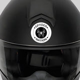 Can-Am Spyder Nation Round Decal