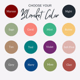 Motocross Customized Velveteen Minky Blanket