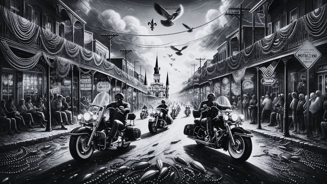 Mardi Gras-Themed Motorcycle Rides: Celebrating on the Open Road