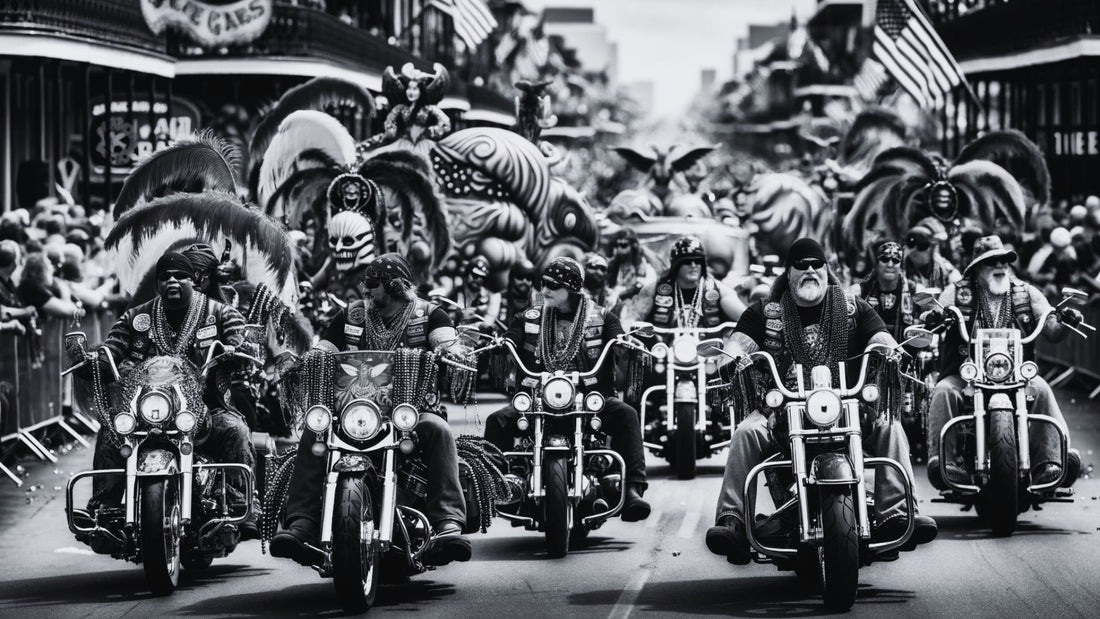 Revving Up Mardi Gras: How Motorcycle Clubs Elevate the Carnival Spirit