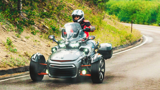 The 3-Wheel Apex: Mastering Tight Switchbacks on a Can-Am F3 or RT