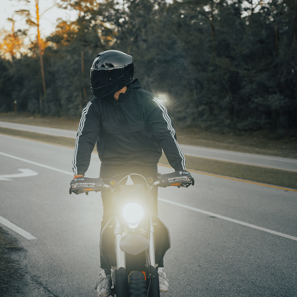 Daytona Glide Modular Motorcycle Helmet | Hi-Gloss Black