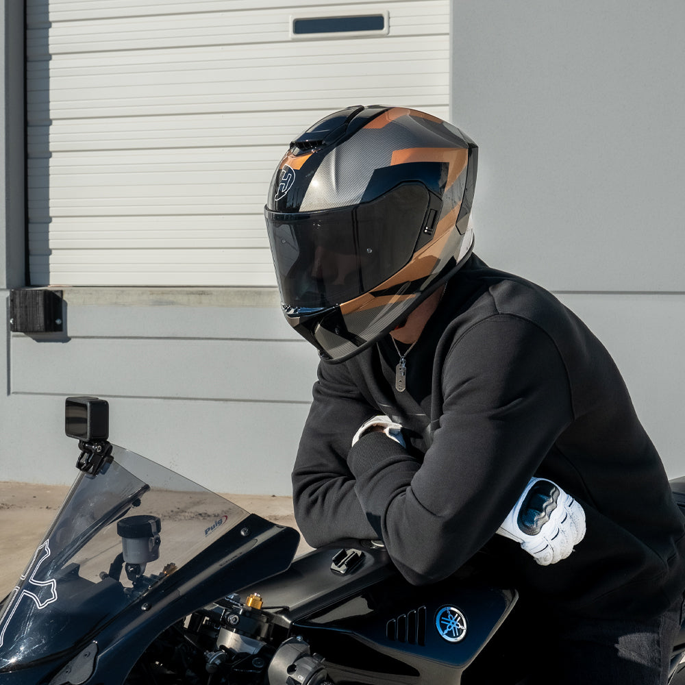 Daytona Viper Full Face Helmet | Copperhead Graphic