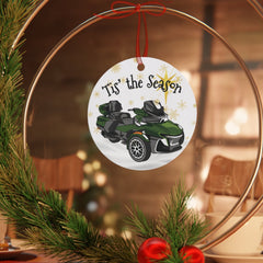 Can-Am Spyder RTL Aluminum Christmas Ornament