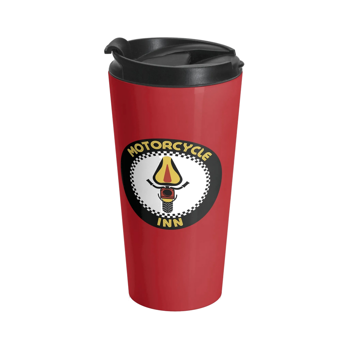 Motorcycle Inn Motel Insulated Travel Mug