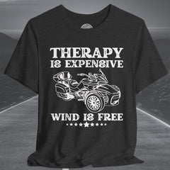 Wind is Free Can-Am Spyder | Ryker Customized Crew Neck TShirt