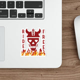 Viking Biker Motorcycle and Helmet Decal