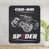 Can-Am Spyder F3 Sherpa Fleece Blanket