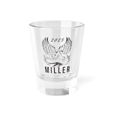 Winged Cruiser Design Biker Memorial Shot Glass, 1.5oz