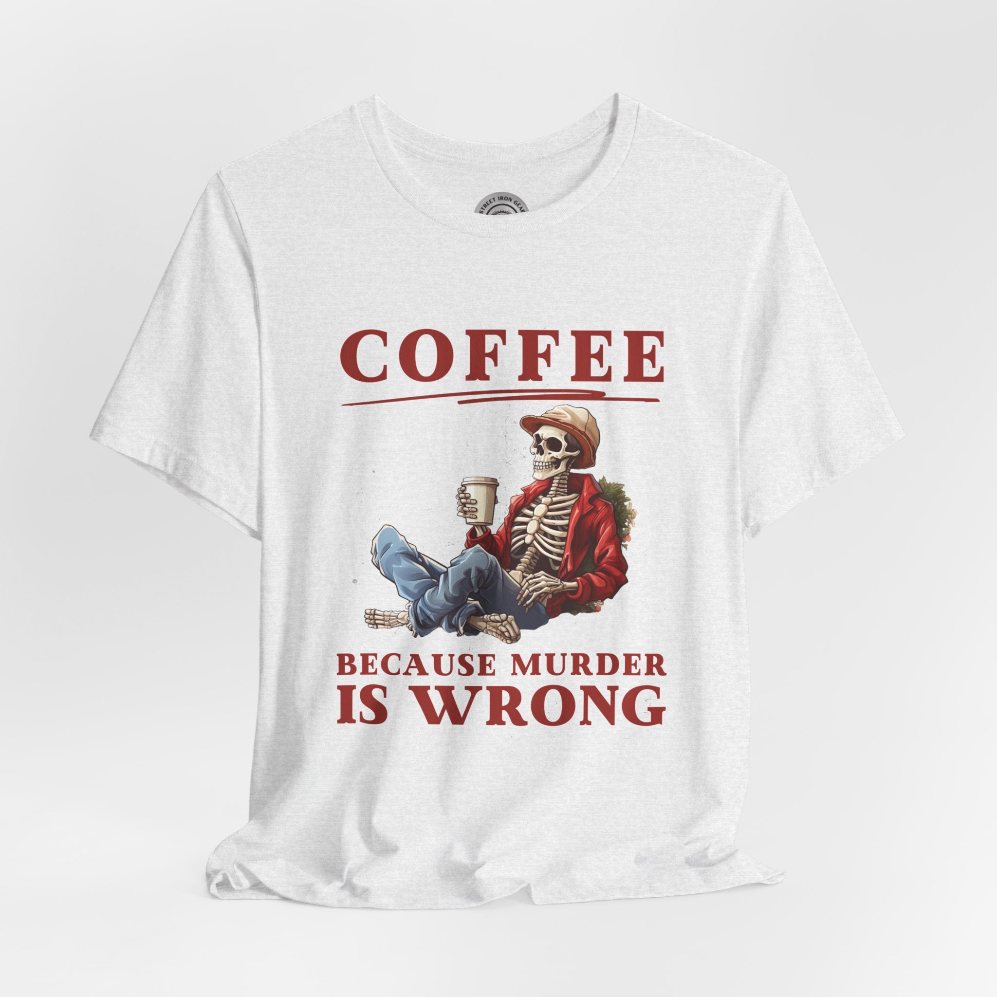 Funny Coffee Crew Neck TShirt